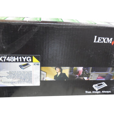 LEXMARK X748H1YG Yellow High Yield Toner 10k