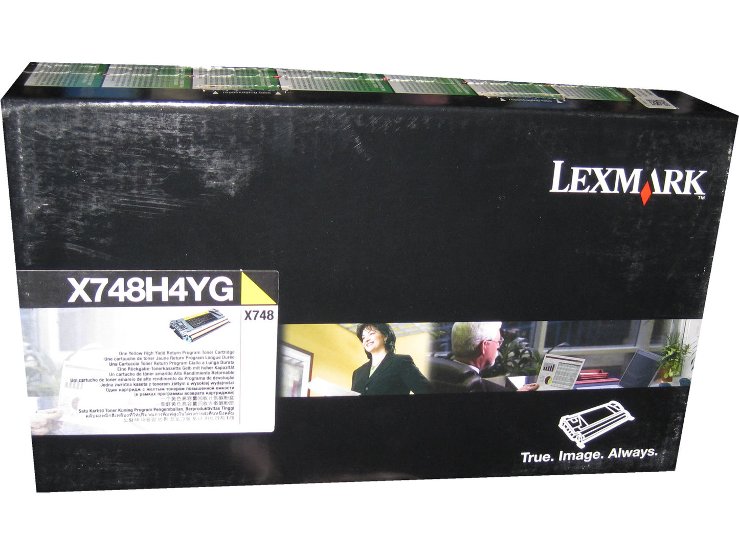 LEXMARK X748H4YG Yellow High Yield Toner 10k