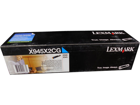 LEXMARK X945X2CG Cyan High Yield Toner 22k