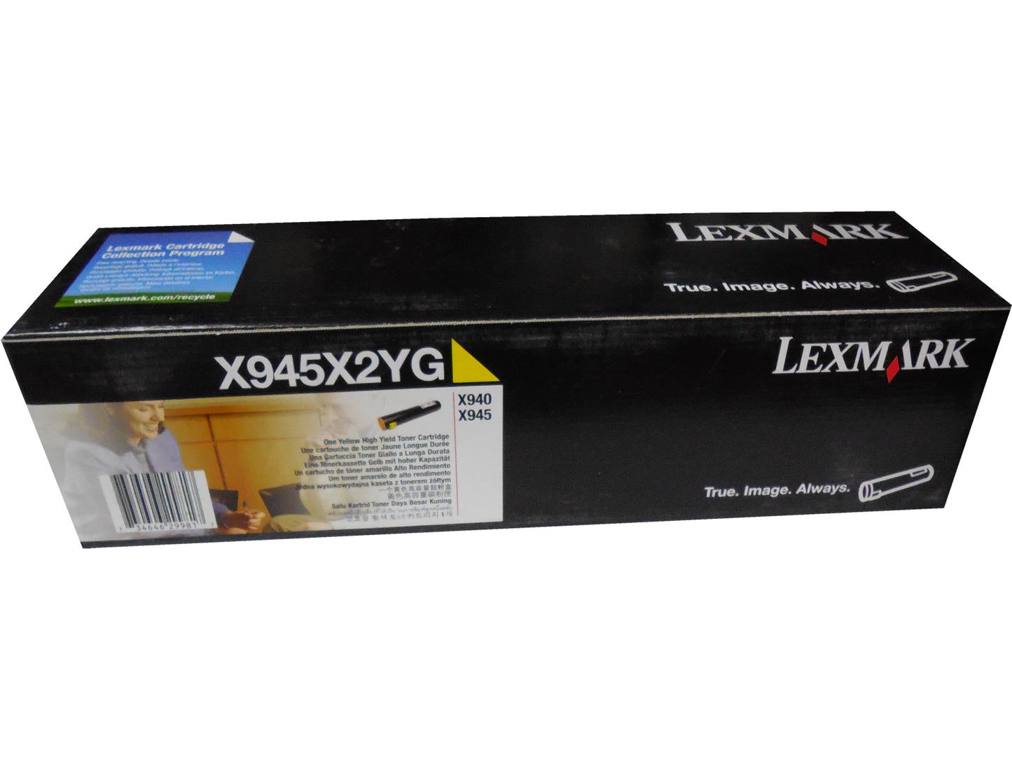 LEXMARK X945X2YG Yellow High Yield Toner 22k