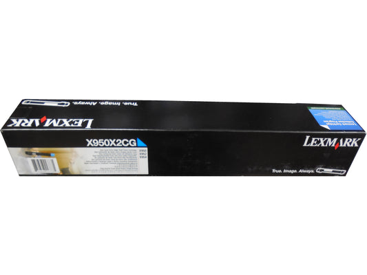 LEXMARK X950X2CG Cyan Extra High Yield Toner 22k