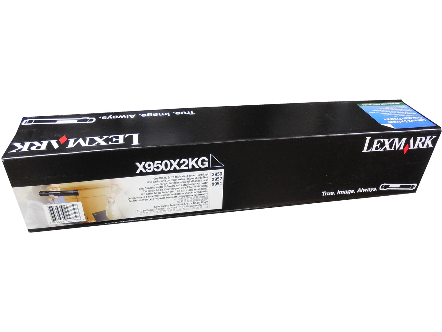 LEXMARK X950X2KG Black Extra High Yield Toner 32k