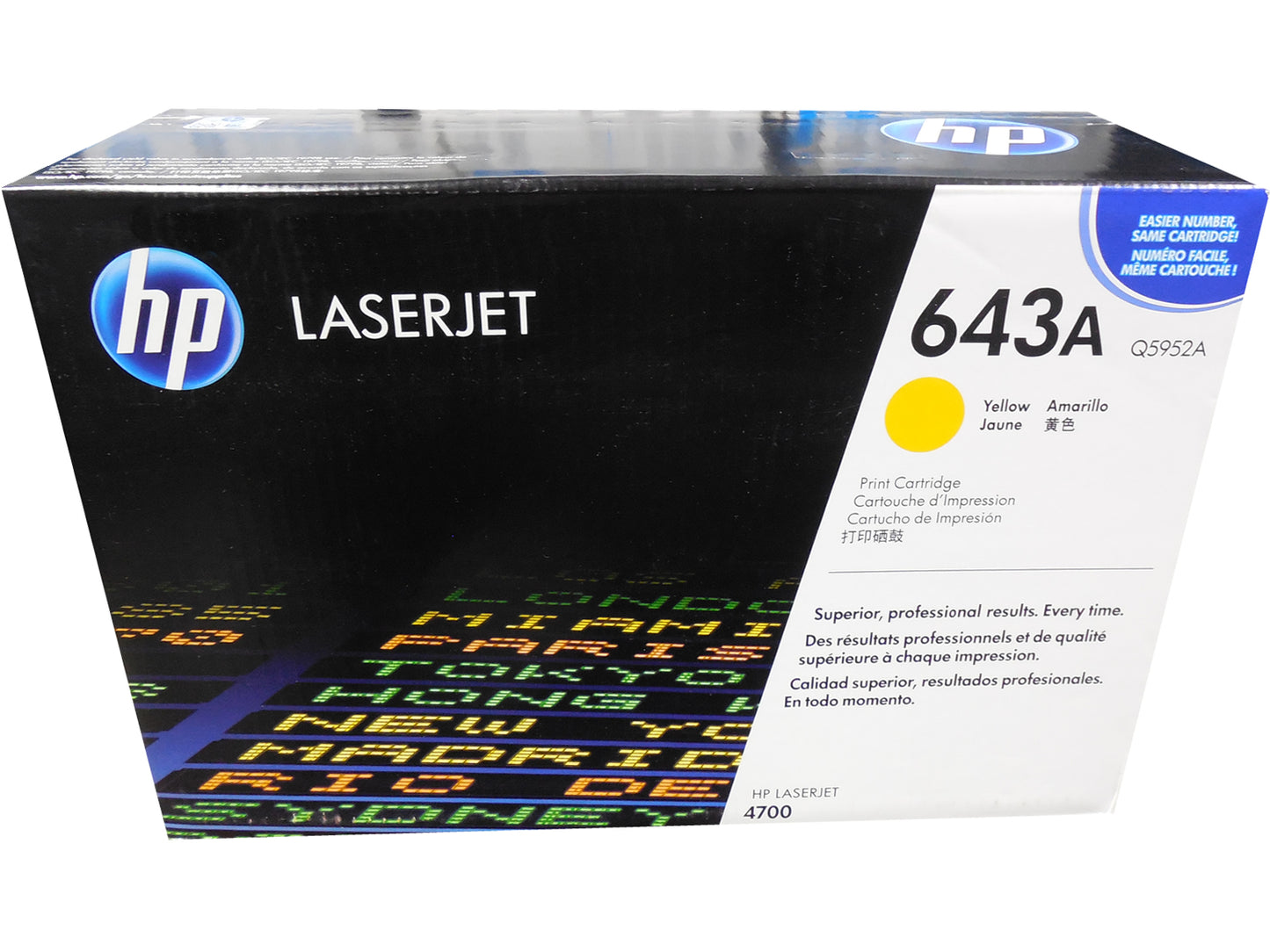 HP Q5952A (643A) Yellow Toner