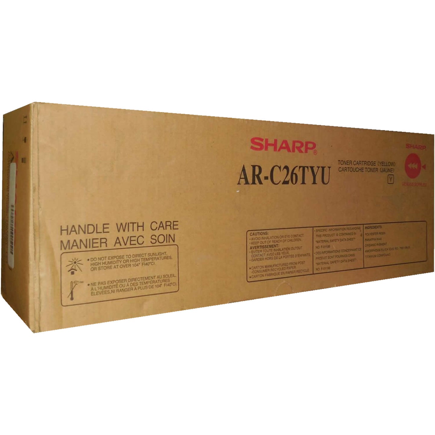 SHARP AR-26TYU Yellow Toner 11k