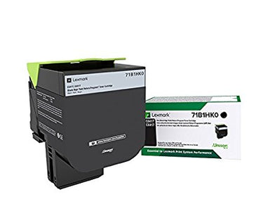 LEXMARK 71B10K0 Black Toner Cartridge