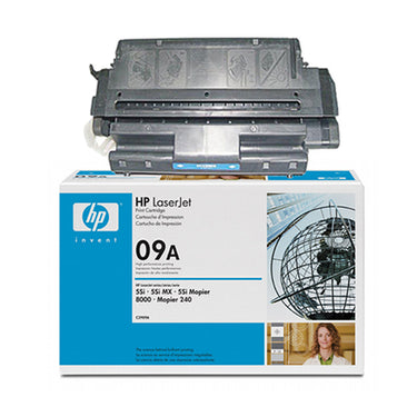 HP C3909A (09A) Black Toner Cartridge