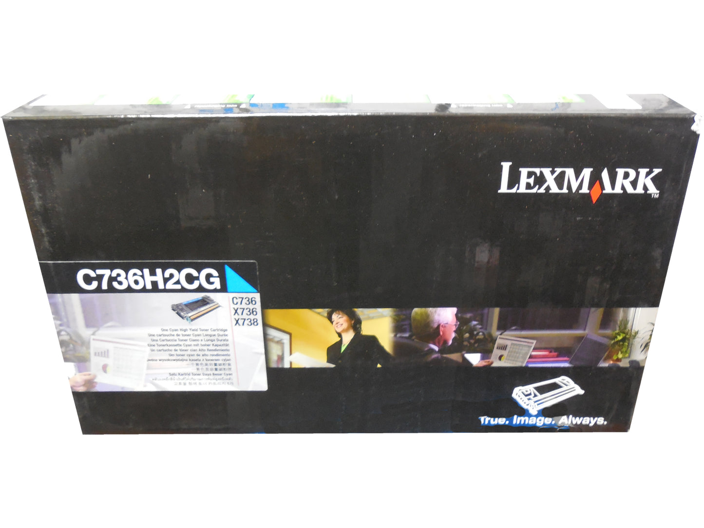 LEXMARK C736H2CG Cyan High Yield Toner 10k