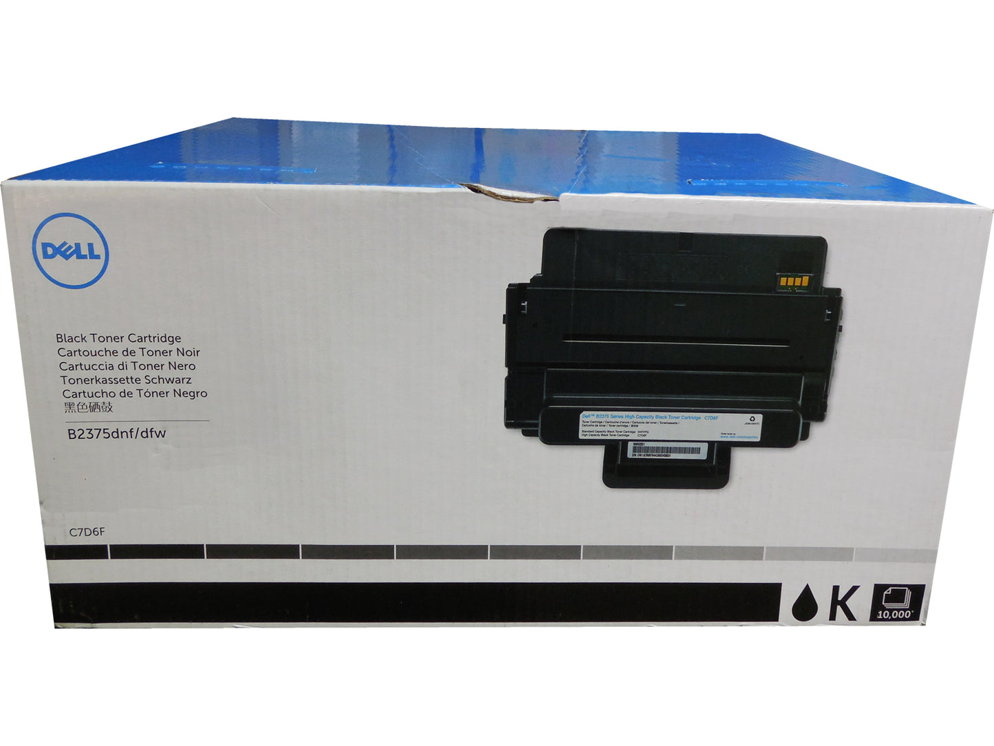 DELL C7D6F Toner Cartridge Mono Multifunction Laser Printer