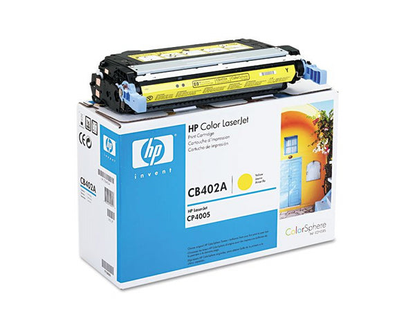 HP CB402A (642A) Yellow Toner Cartridge