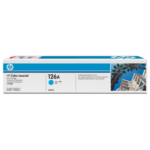 HP CE311A (126A) Cyan Toner Cartridge