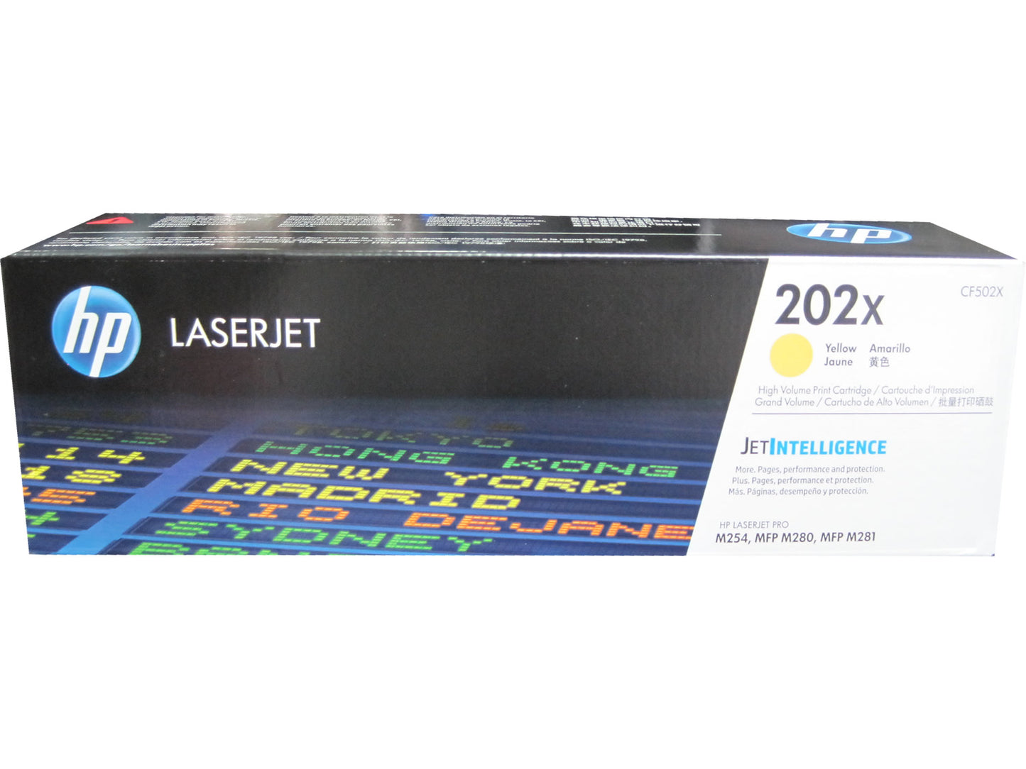 HP CF502X (202X) High Yield Yellow Toner Cartridge