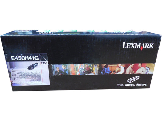 LEXMARK E450H41G Black High Yield Return Program Toner 11k