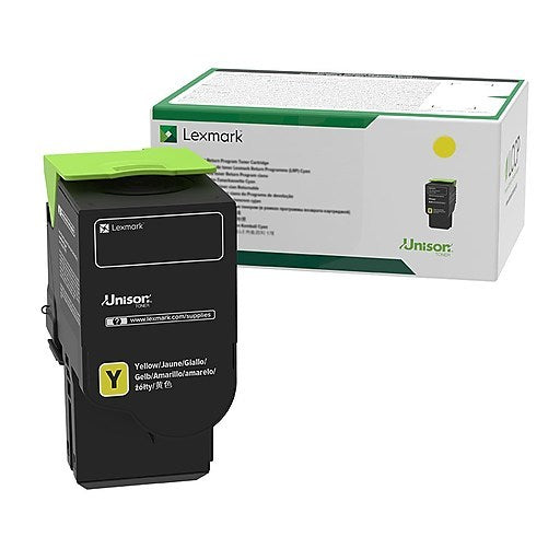 LEXMARK 78C1UY0 Yellow Ultra High Yield Toner Cartridge