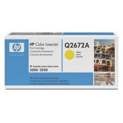 HP Q2672A (309A) Yellow Toner