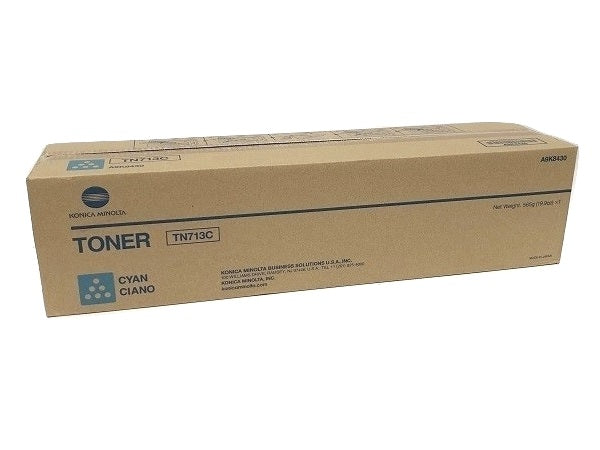 KONICA MINOLTA TN-713C (A9K8430) Cyan Toner Cartridge