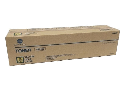 KONICA MINOLTA TN-713Y (A9K8230) Yellow Toner Cartridge