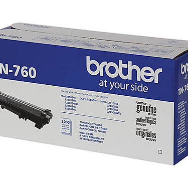 BROTHER TN-760 Black High Yield Toner Cartridge