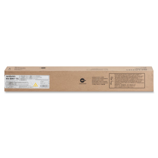 SHARP MX-60NTYA Yellow Toner Cartridge