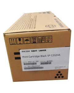 RICOH 407653 Black Toner Cartridge SP C252HA