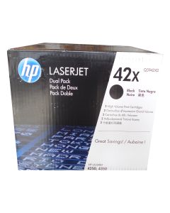 HP Q5942XD (42X) Black High Capacity Toner Cartridge Dual Pack