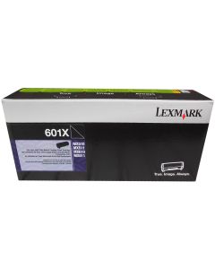 LEXMARK 60F1X00 (601X) (LX601X) Black Extra High Yield Return Program Toner 20k