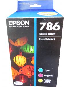 EPSON T786520 (786) Tri-Pack Ink Cartridges