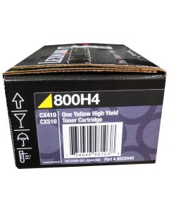 LEXMARK 80C0H40 (800H4) Yellow High Capacity Toner