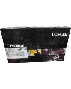 LEXMARK C5240KH Black High Yield Toner 8k