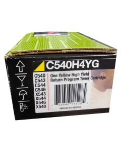 LEXMARK C540H4YG Yellow High Yield Toner 2k