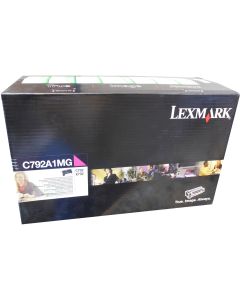 LEXMARK C792A1MG Magenta Toner 6k