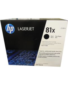 HP CF281X (81X) High Yield Black Toner Cartridge