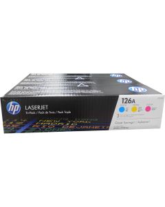 HP CF341A (126A) Toner 3 Pack