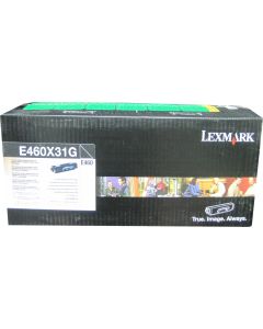 LEXMARK E460X31G Black Extra High Yield Toner