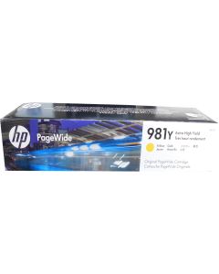 HP L0R15A (981Y) Yellow PageWide Extra High Yield Ink Cartridge