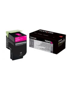 LEXMARK 70C0H30 (700H3) High Yield Magenta Toner Cartridge