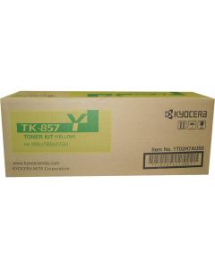 KYOCERA TK-857 Yellow Toner