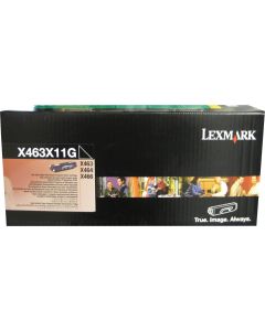 LEXMARK X463X11G Black Extra High Yield Toner 15k