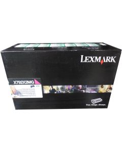 LEXMARK X792X2MG Magenta Extra High Yield Toner 20k