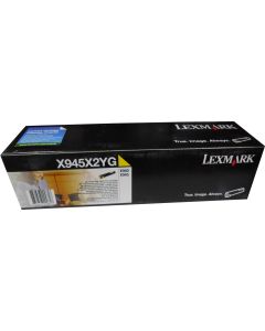 LEXMARK X945X2YG Yellow High Yield Toner 22k