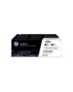 HP CF410XD (410X) Black Dual Pack Toner Cartridges